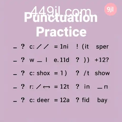 Mastering Punctuation: Enhance Your Writing Skills with 'Punctuation Practice'